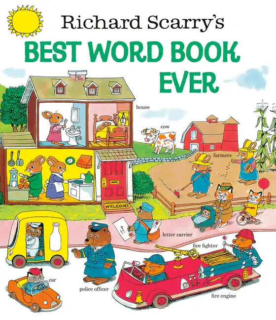 Richard Scarry's Best Word Book Ever - Hardcover