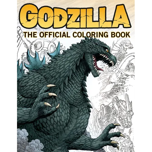 Godzilla: The Official Coloring Book - Paperback
