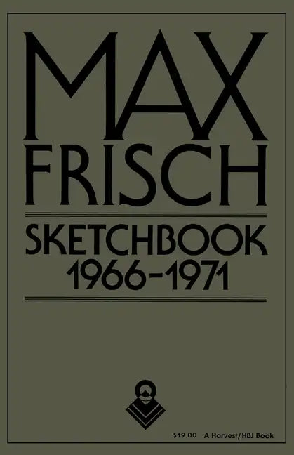 Sketchbook 1966-1971 - Paperback