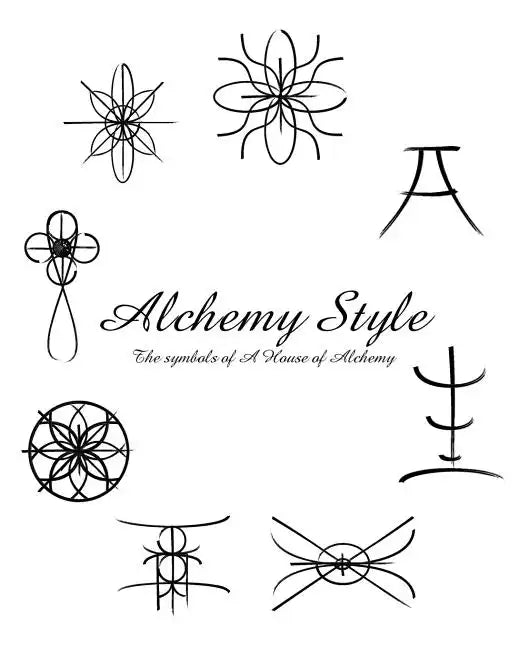 Alchemy Style, The Symbols of A House of Alchemy - Paperback