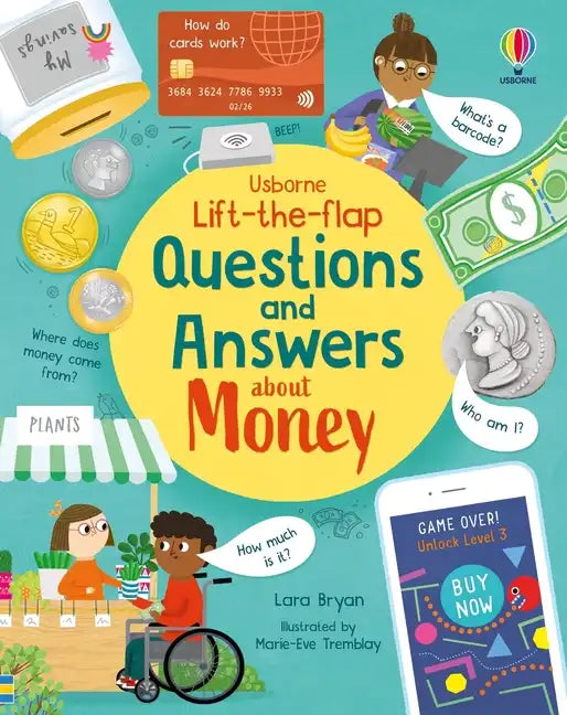 Lift-The-Flap Questions and Answers about Money - Board Book