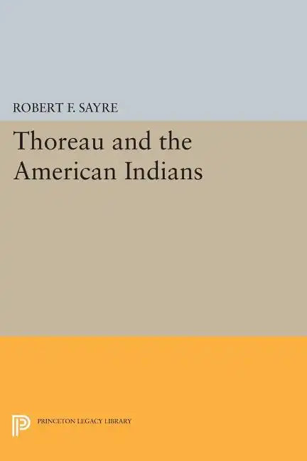 Thoreau and the American Indians - Paperback