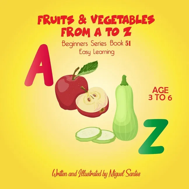 Fruits And Vegetables: Reading Book For Kids - Paperback
