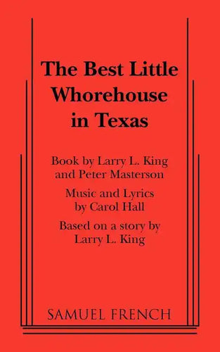 The Best Little Whorehouse in Texas - Paperback
