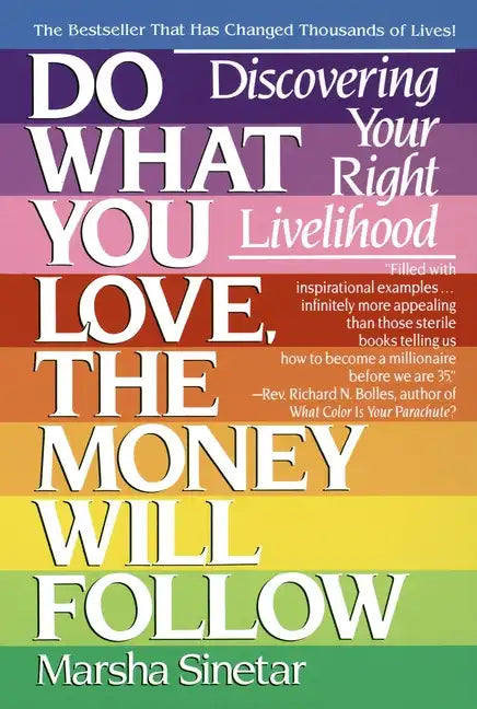 Do What You Love, the Money Will Follow: Discovering Your Right Livelihood - Paperback