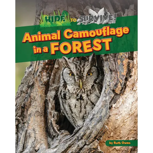 Animal Camouflage in a Forest - Library Binding