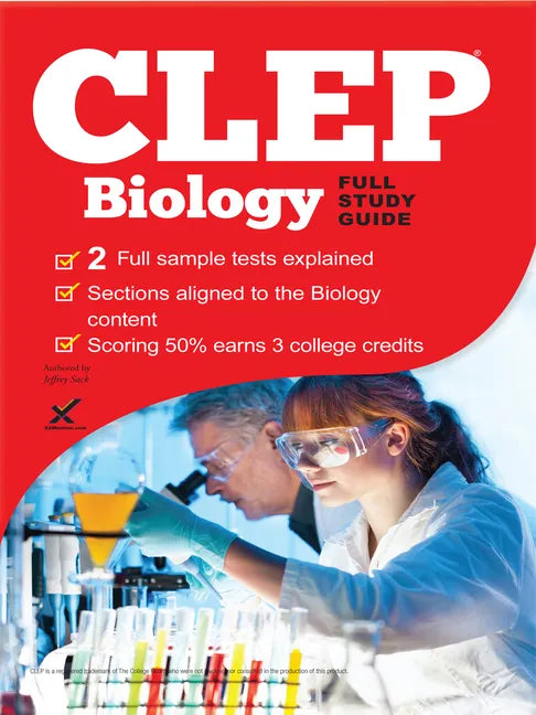 CLEP Biology 2017 - Paperback