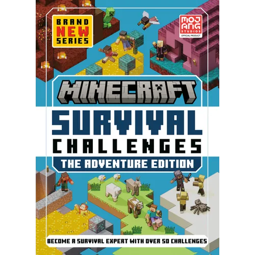 Minecraft: Survival Challenges: The Adventure Edition - Hardcover