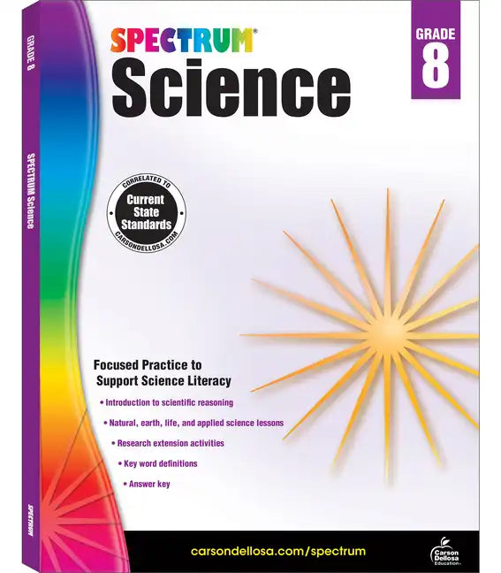 Spectrum Science, Grade 8: Volume 60 - Paperback