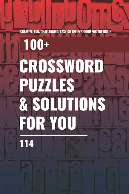 Crossword Puzzles for You: Crossword Puzzles for You - Paperback