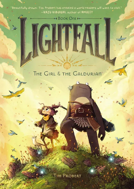 Lightfall: The Girl & the Galdurian: A Graphic Novel - Hardcover