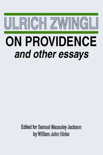 On Providence and Other Essays - Paperback