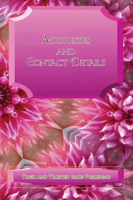Addresses and Contact Details - Paperback