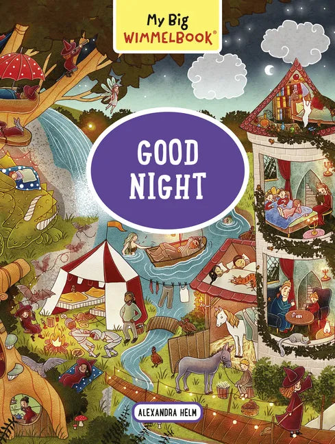 My Big Wimmelbook--Good Night: A Look-And-Find Book (Kids Tell the Story) - Board Book