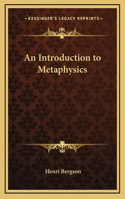An Introduction to Metaphysics - Hardcover