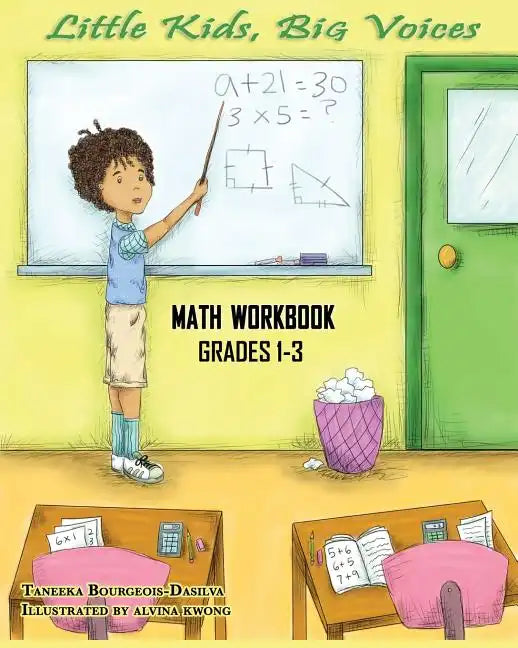Little Kids, Big Voices Math Workbook, Grades 1-3 - Paperback