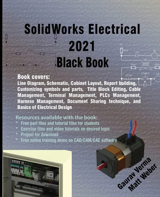 SolidWorks Electrical 2021 Black Book - Paperback