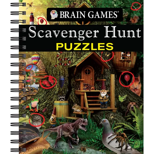 Brain Games - Scavenger Hunt Puzzles - Spiral