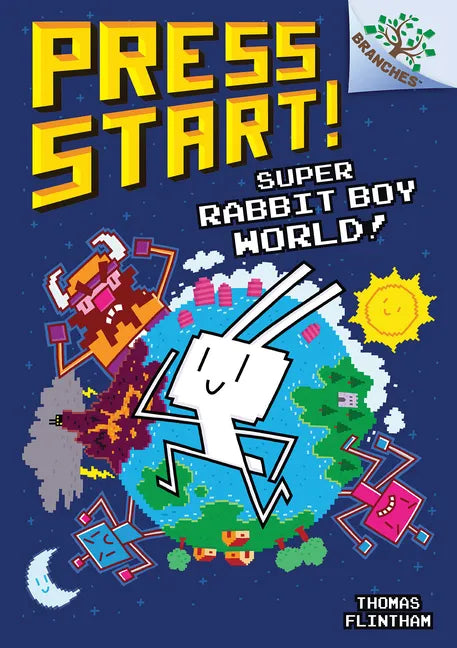 Super Rabbit Boy World!: A Branches Book (Press Start! #12) - Hardcover