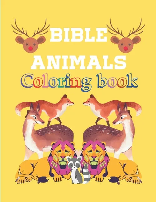Bible animals: Coloring book - Paperback
