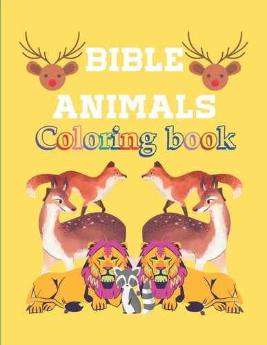 Bible animals: Coloring book - Paperback