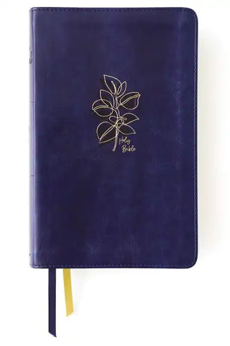 Niv, Women's Devotional Bible (by Women, for Women), Leathersoft, Navy, Comfort Print - Imitation Leather