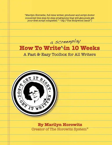 How to Write a Screenplay in 10 Weeks - Paperback