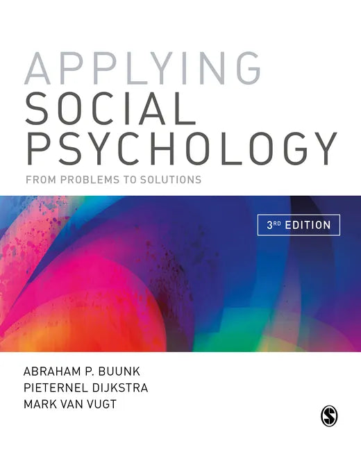 Applying Social Psychology - Paperback