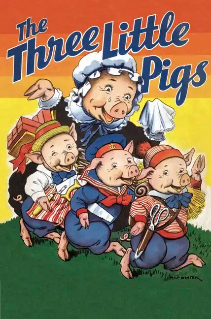 The Three Little Pigs - Shape Book - Paperback