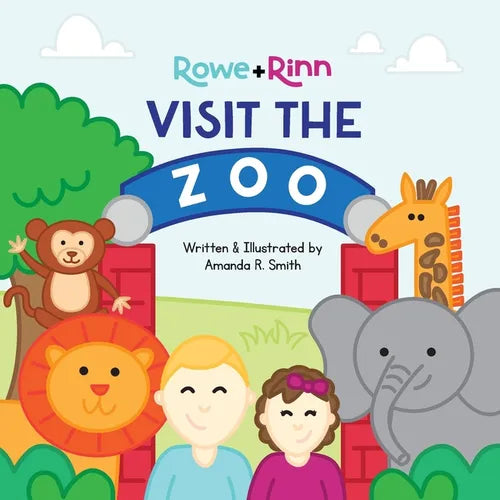 Rowe+Rinn Visit the Zoo - Paperback