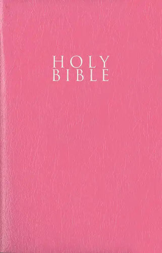 Niv, Gift and Award Bible, Leather-Look, Pink, Red Letter Edition, Comfort Print - Paperback