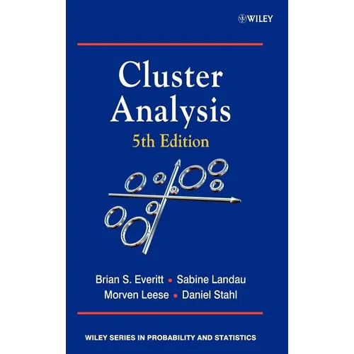 Cluster Analysis - Hardcover
