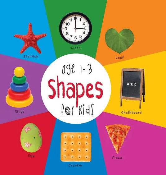 Shapes for Kids age 1-3 (Engage Early Readers: Children's Learning Books) with FREE EBOOK - Hardcover