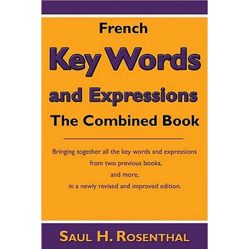 French Key Words and Expressions: The Combined Book - Paperback