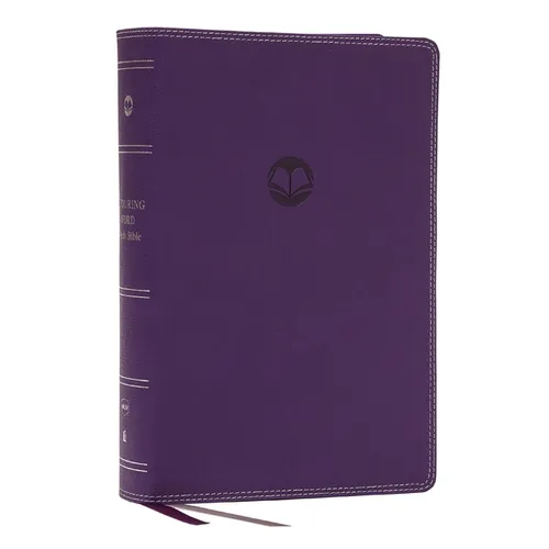 Enduring Word Study Bible: Pastoral Commentary from Every Chapter of the Bible (Nkjv, Purple Leathersoft, Red Letter, Comfort Print, Thumb Indexed) - Imitation Leather