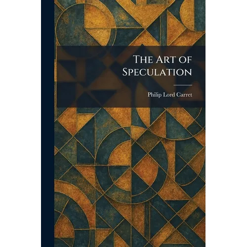The Art of Speculation - Paperback