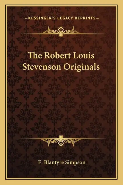 The Robert Louis Stevenson Originals - Paperback