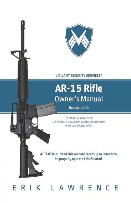 AR-15 Rifle Owner Manual - Paperback