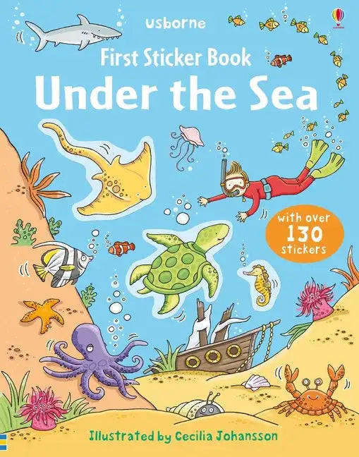 First Sticker Book Under the Sea - Paperback