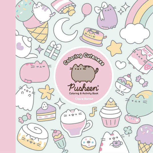 Coloring Cuteness: A Pusheen Coloring & Activity Book - Paperback