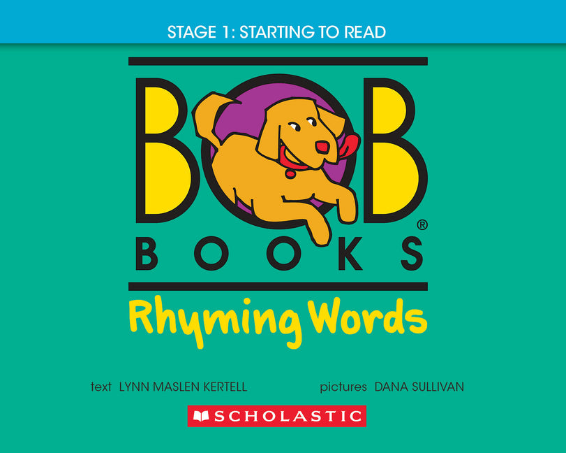 Bob Books - Rhyming Words Hardcover Bind-Up Phonics, Ages 4 and Up, Kindergarten (Stage 1: Starting to Read) - Hardcover