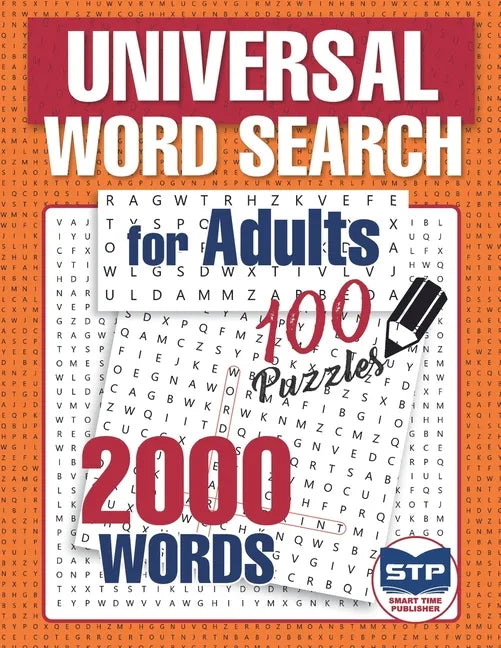 Universal Word Search for Adults: 100 Puzzles - Paperback