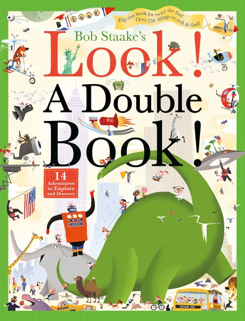 Look! a Double Book!: 14 Adventures to Explore and Discover - Paperback