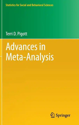 Advances in Meta-Analysis - Hardcover