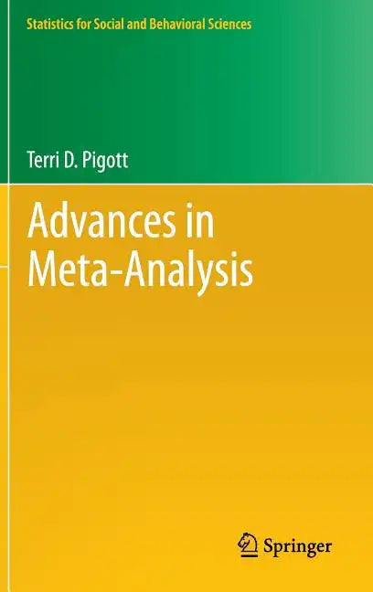 Advances in Meta-Analysis - Hardcover