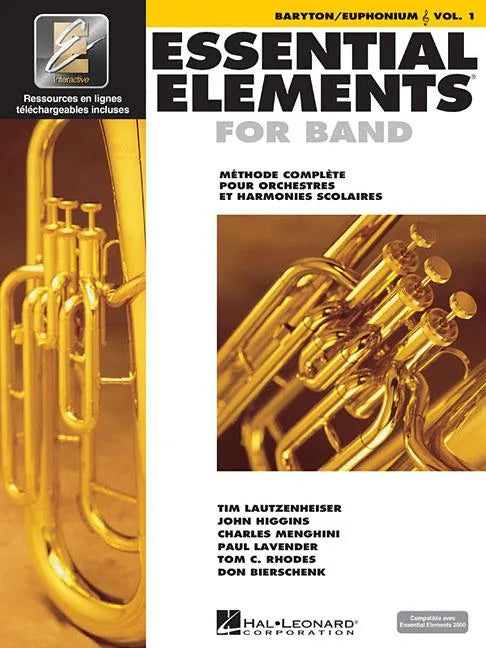 Essential Elements for Band Avec Eei Vol. 1 French Edition (Book/Online Audio) - Paperback