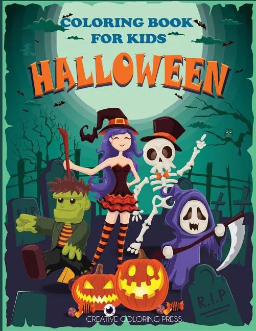Halloween Coloring Book for Kids - Paperback