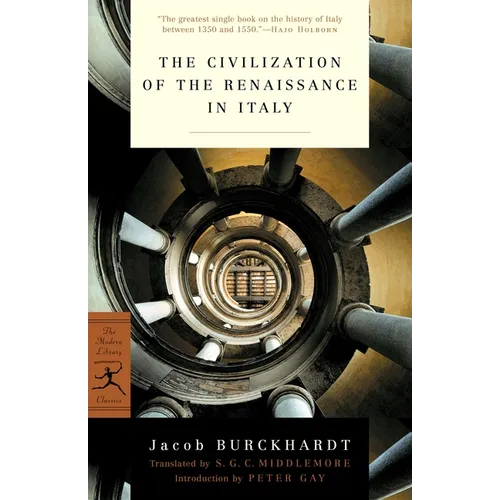 The Civilization of the Renaissance in Italy - Paperback