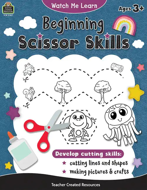 Watch Me Learn: Beginning Scissor Skills - Paperback