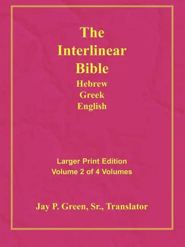 Larger Print Bible-Il-Volume 2 - Paperback